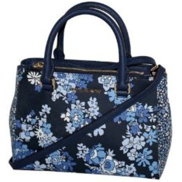 NWT Michael Kors XS Floral Satchel/Crossbody - Picture 8 of 8